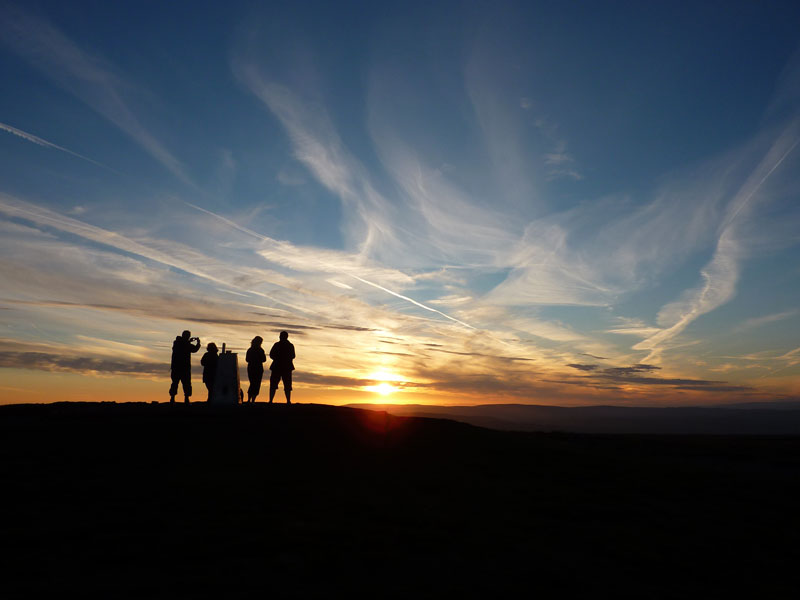 Pendle Sunset